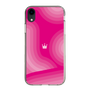 スリムプロテクションケース［ CASEPLAY Winding Pattern - Pink ］