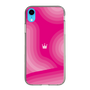 スリムプロテクションケース［ CASEPLAY Winding Pattern - Pink ］