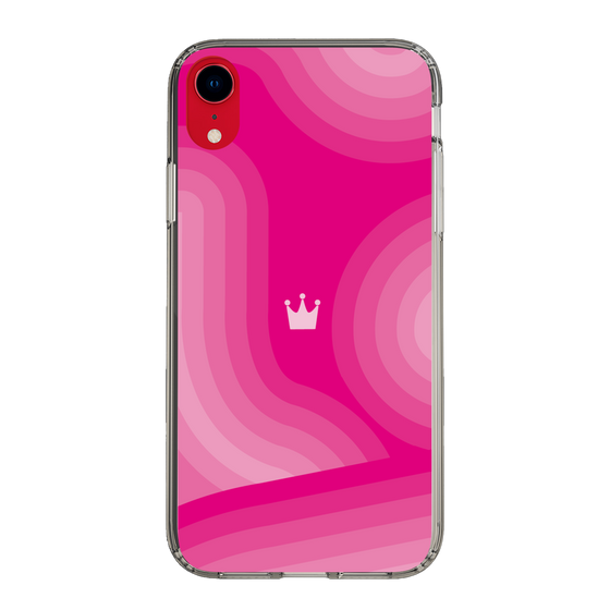 スリムプロテクションケース［ CASEPLAY Winding Pattern - Pink ］