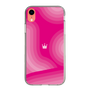 スリムプロテクションケース［ CASEPLAY Winding Pattern - Pink ］