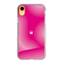 スリムプロテクションケース［ CASEPLAY Winding Pattern - Pink ］
