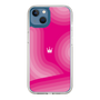 スリムプロテクションケース［ CASEPLAY Winding Pattern - Pink ］