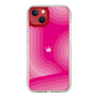 スリムプロテクションケース［ CASEPLAY Winding Pattern - Pink ］