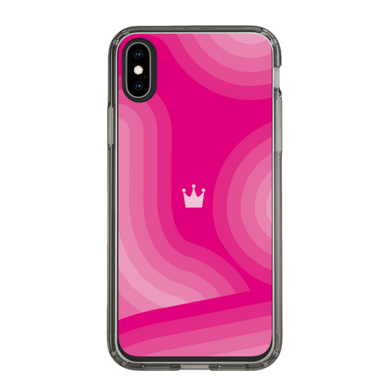 スリムプロテクションケース［ CASEPLAY Winding Pattern - Pink ］