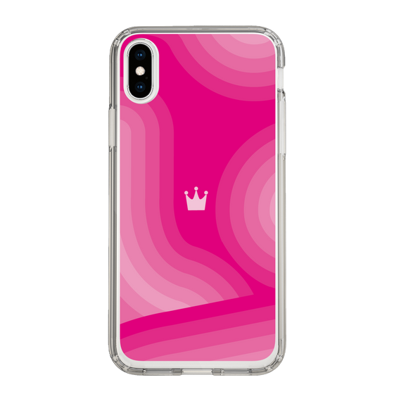 スリムプロテクションケース［ CASEPLAY Winding Pattern - Pink ］
