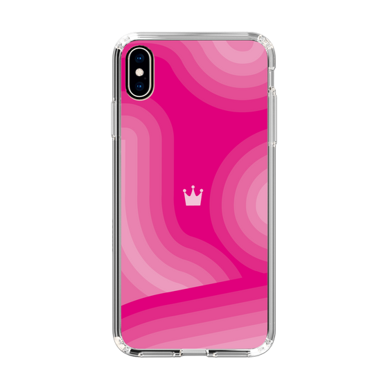 スリムプロテクションケース［ CASEPLAY Winding Pattern - Pink ］