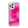 スリムプロテクションケース［ CASEPLAY Winding Pattern - Pink ］