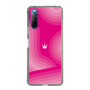 スリムプロテクションケース［ CASEPLAY Winding Pattern - Pink ］