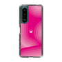 スリムプロテクションケース［ CASEPLAY Winding Pattern - Pink ］