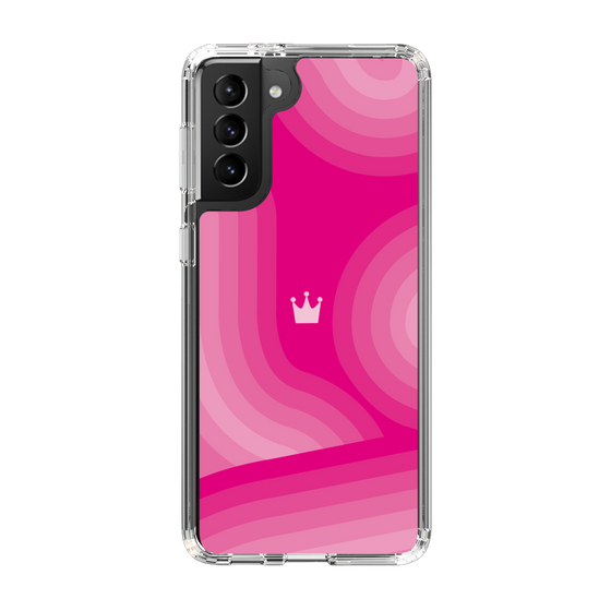 スリムプロテクションケース［ CASEPLAY Winding Pattern - Pink ］
