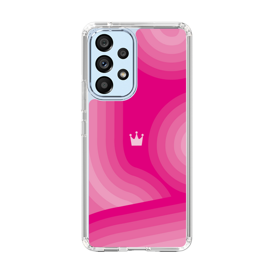 スリムプロテクションケース［ CASEPLAY Winding Pattern - Pink ］