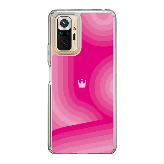 スリムプロテクションケース［ CASEPLAY Winding Pattern - Pink ］