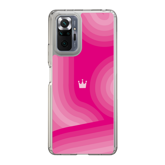 スリムプロテクションケース［ CASEPLAY Winding Pattern - Pink ］