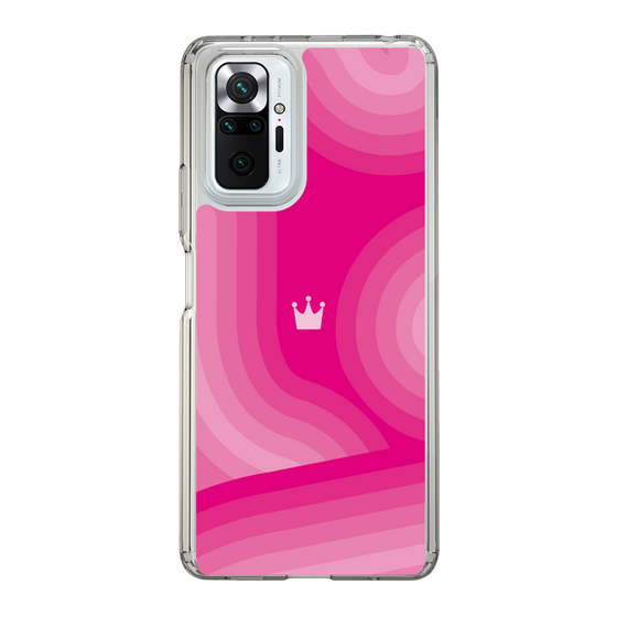 スリムプロテクションケース［ CASEPLAY Winding Pattern - Pink ］