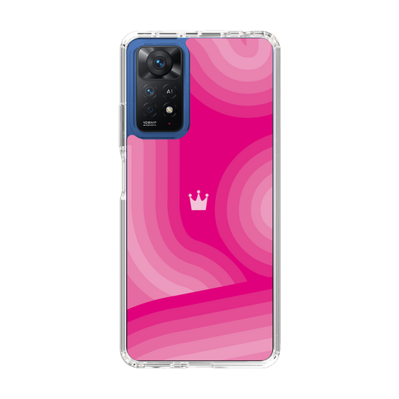 スリムプロテクションケース［ CASEPLAY Winding Pattern - Pink ］