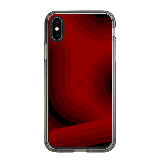 スリムプロテクションケース［ CASEPLAY Winding Pattern - Red ］