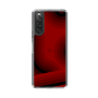 スリムプロテクションケース［ CASEPLAY Winding Pattern - Red ］