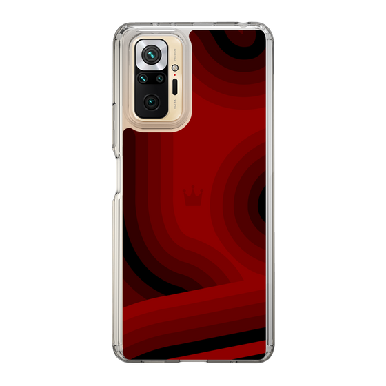 スリムプロテクションケース［ CASEPLAY Winding Pattern - Red ］