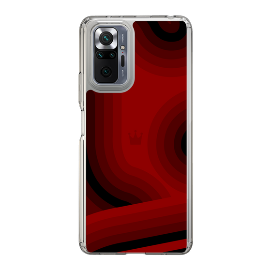 スリムプロテクションケース［ CASEPLAY Winding Pattern - Red ］