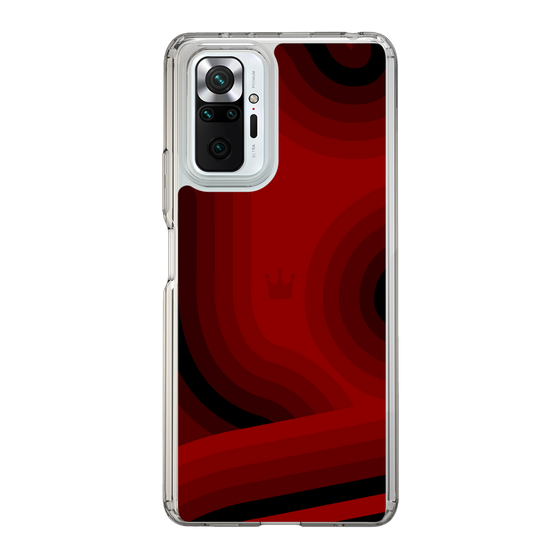 スリムプロテクションケース［ CASEPLAY Winding Pattern - Red ］