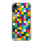 スリムプロテクションケース［ CASEPLAY Rainbow Check ］