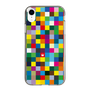 スリムプロテクションケース［ CASEPLAY Rainbow Check ］