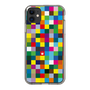 スリムプロテクションケース［ CASEPLAY Rainbow Check ］