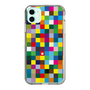 スリムプロテクションケース［ CASEPLAY Rainbow Check ］