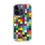 スリムプロテクションケース［ CASEPLAY Rainbow Check ］