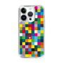 スリムプロテクションケース［ CASEPLAY Rainbow Check ］