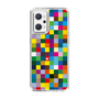 スリムプロテクションケース［ CASEPLAY Rainbow Check ］