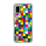 スリムプロテクションケース［ CASEPLAY Rainbow Check ］