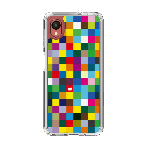 スリムプロテクションケース［ CASEPLAY Rainbow Check ］