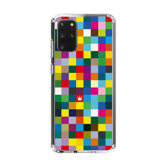 スリムプロテクションケース［ CASEPLAY Rainbow Check ］