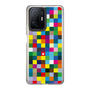 スリムプロテクションケース［ CASEPLAY Rainbow Check ］