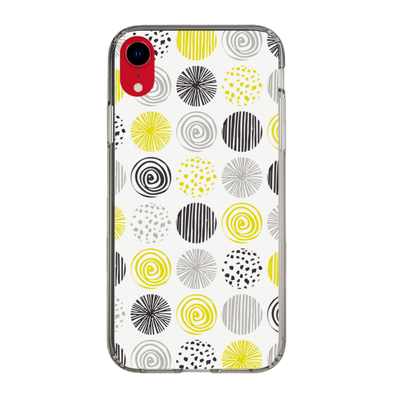 スリムプロテクションケース［ Nordic Circle - Yellow ］