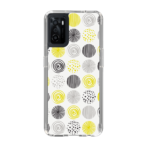 スリムプロテクションケース［ Nordic Circle - Yellow ］