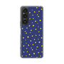 スリムプロテクションケース［ Drawing Dot - Navy ］