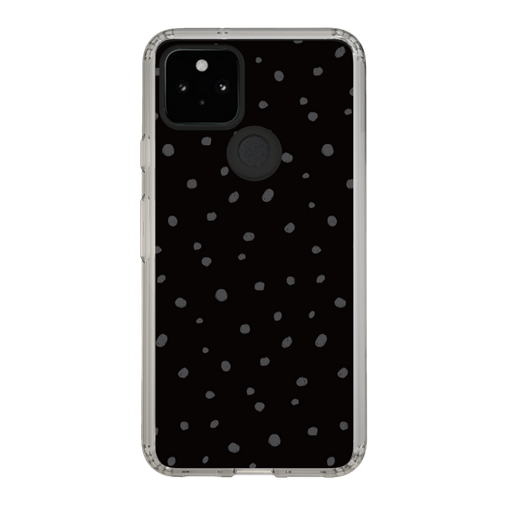 スリムプロテクションケース［ Drawing Dot - Black ］