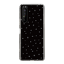 スリムプロテクションケース［ Drawing Dot - Black ］