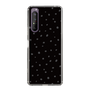スリムプロテクションケース［ Drawing Dot - Black ］