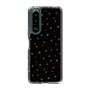 スリムプロテクションケース［ Drawing Dot - Black ］