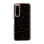 スリムプロテクションケース［ Drawing Dot - Black ］