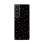 スリムプロテクションケース［ Drawing Dot - Black ］