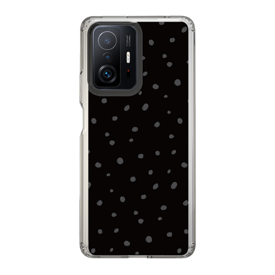 スリムプロテクションケース［ Drawing Dot - Black ］