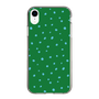 スリムプロテクションケース［ Drawing Dot - Green ］