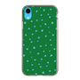 スリムプロテクションケース［ Drawing Dot - Green ］
