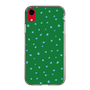 スリムプロテクションケース［ Drawing Dot - Green ］