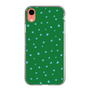 スリムプロテクションケース［ Drawing Dot - Green ］