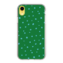 スリムプロテクションケース［ Drawing Dot - Green ］